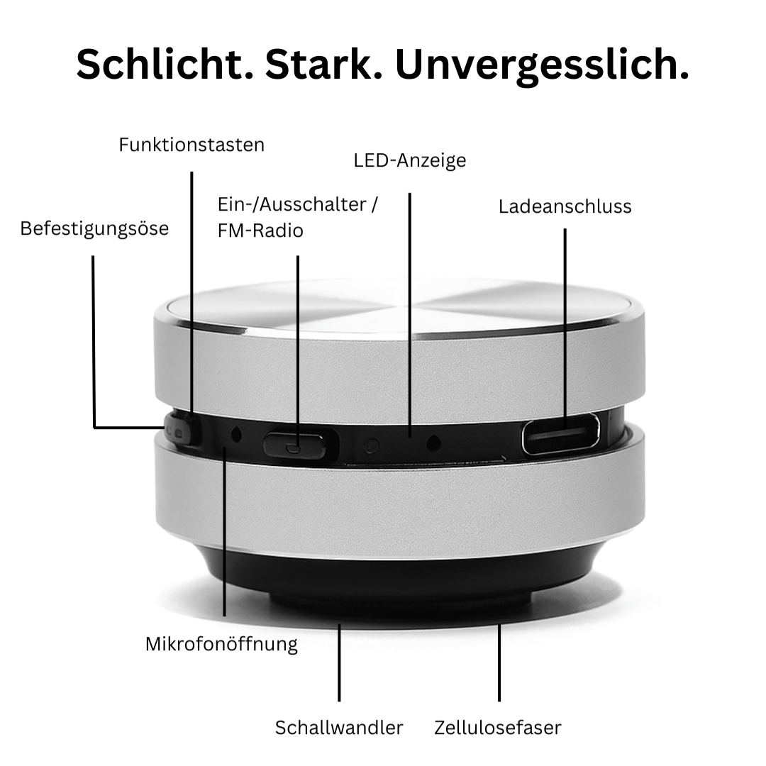 Diweya Eko - Premium Mini Lautsprecher für fesselnde Akustik
